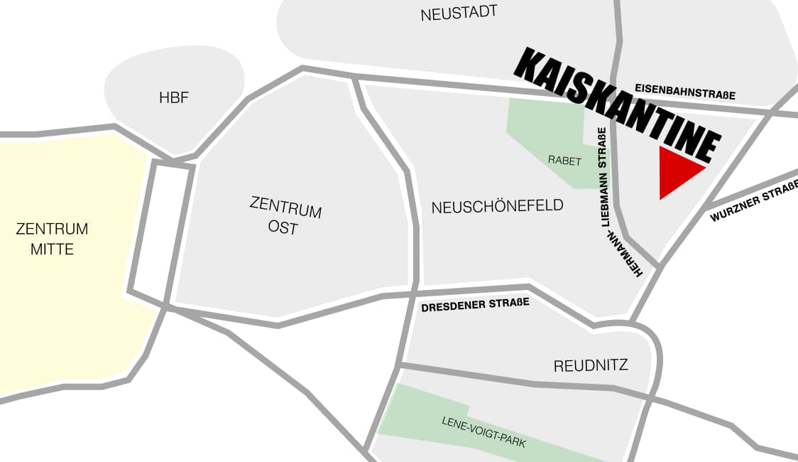 Karte – Kaiskantine Leipzig